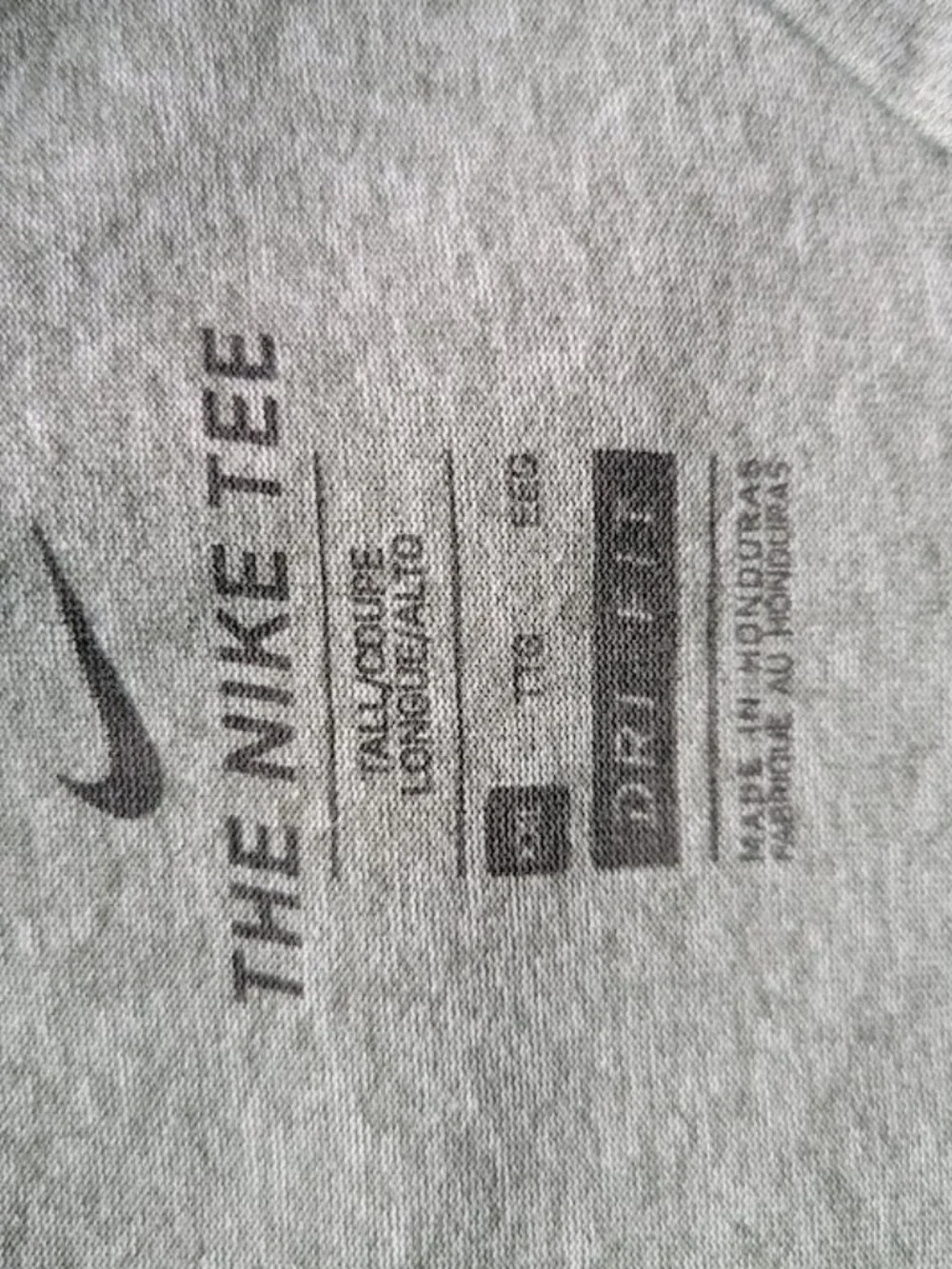 Nike Dri-FIT Men's Performance T-Shirt Size XXL Light Gray